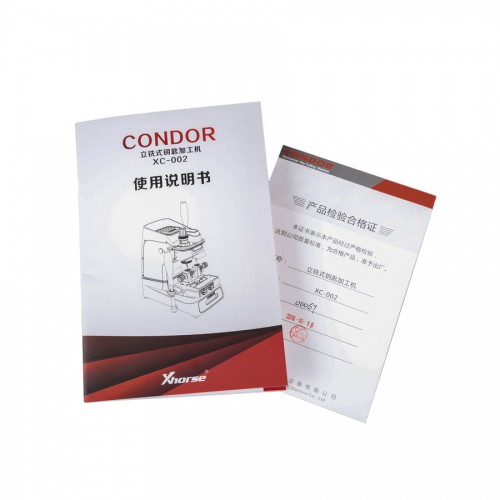 Condor XC-002 Manually Key Cutting Machine Plus V5.1.5 VVDI MB BGA Tool Get One Token Free Everyday + Free 1 Year Unlimited Token