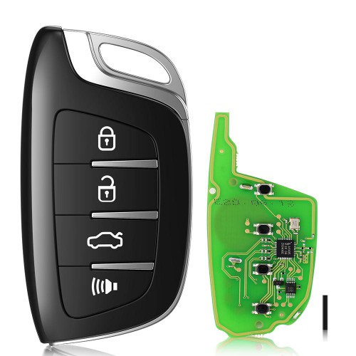 Xhorse XSCS00EN Smart Remote Key Colorful Crystal Style 4 Buttons 5pcs/lot