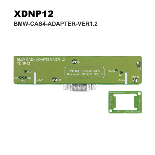 Xhorse XDNPP1 Solder-free Adapters for BMW 5Pcs Set work with MINI PROG and KEY TOOL PLUS, Multi Prog