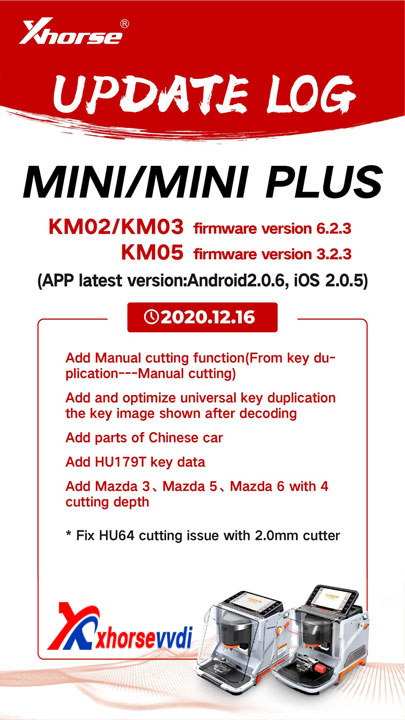 mini  mini plus update 