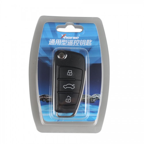 XHORSE VVDI2 Audi A6L Q7 Type Universal Remote Key 3 Buttons (Independent packing)