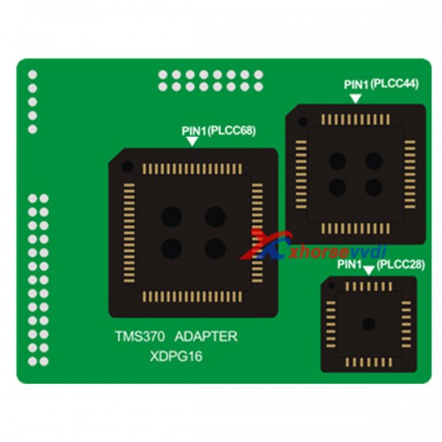 VVDI Prog TMS370 (PLCC28) Adapter