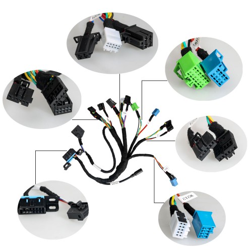 BENZ EIS/ELV Cable+7G+ISM + Dashboard Connector work with VVDI MB Tool Free Shipping