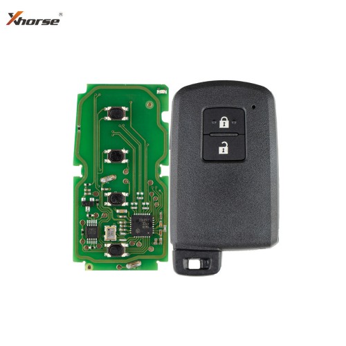 Xhorse XM Smart XSTO00EN with Key Shell for Toyota 1746 Type 2 Buttons Complete Key