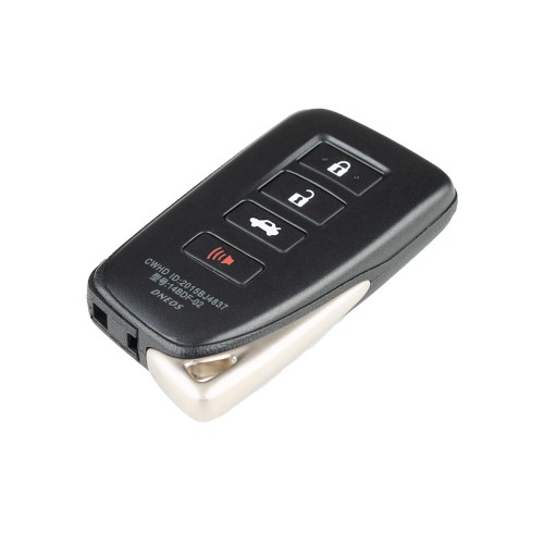 Key Shell for Lexus Glossy 1626 Type 4 Buttons Fit XM Smart Key 5pcs/lot