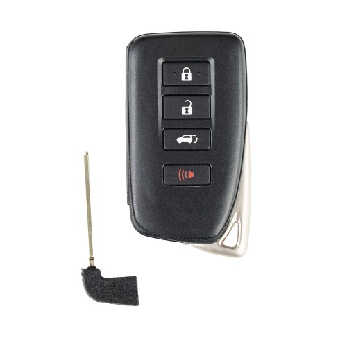 SUV Key Shell for Lexus Work with Xhorse XM Smart 1627 Type 4 Buttons 5pcs/lot