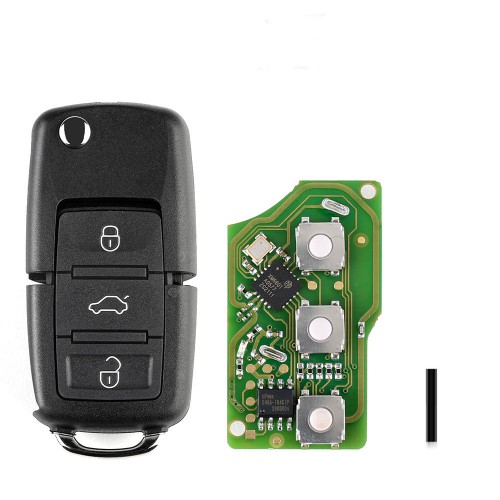 Xhorse XKB501EN Volkswagen B5 Type Wire Remote Key 3 Buttons 5pcs/lot