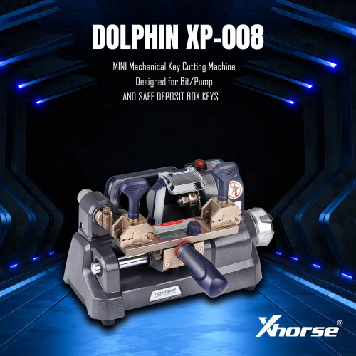 Xhorse Dolphin XP-008 Key Cutting Machine for Special Bit, Double Bit Keys
