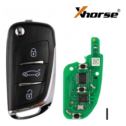 Xhorse XNDS00EN DS Style Wireless Universal Remote Key 3 Buttons XN002 5pcs/lot