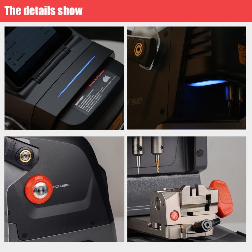 Xhorse Dolphin XP-005L Key Cutting Machine and Key Reader Optical Key Bitting Recognition