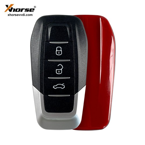 Xhorse XKFEF1EN Wire Remote Key 3 Buttons Bright Red Folding Key for Ferrari Type 5pcs/lot