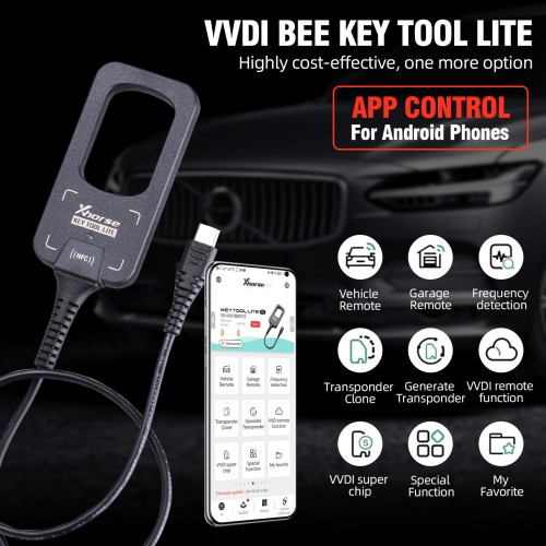 Xhorse VVDI Bee MINI Key Tool Lite Support Android with Type C