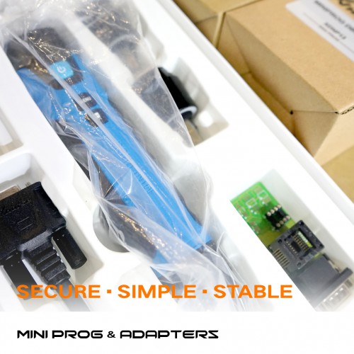 Xhorse VVDI MINI Prog Programmer Plus Solder-free Adapters Full Set