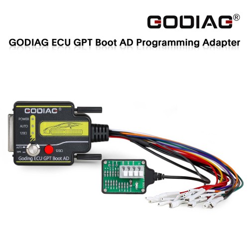 GODIAG ECU GPT Boot AD Connector for ECU Reading Writing No Need Disassembly work with Multi-Prog