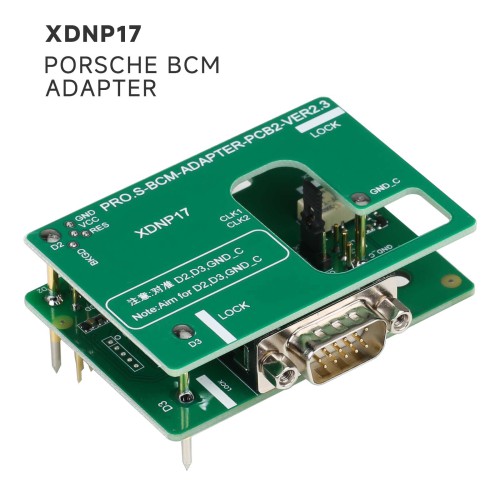 Xhorse XDNP17 Solder-free  Adapters for Porsche MINI PROG and Key Tool Plus, VVDI Prog, Multi-Prog