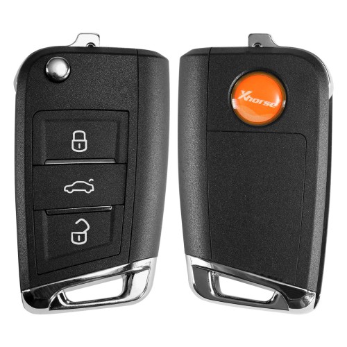 Xhorse XSMQB1EN Smart Remote Key MQB Style 3 Button 5pcs/lot