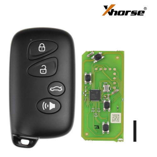 Xhorse XSTO03EN XM38 Toyota Smart Key 4 Buttons 5pcs/lot
