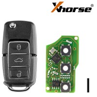Xhorse Universal Wire Remote Key 3 Buttons XKB506EN 5pcs/lot