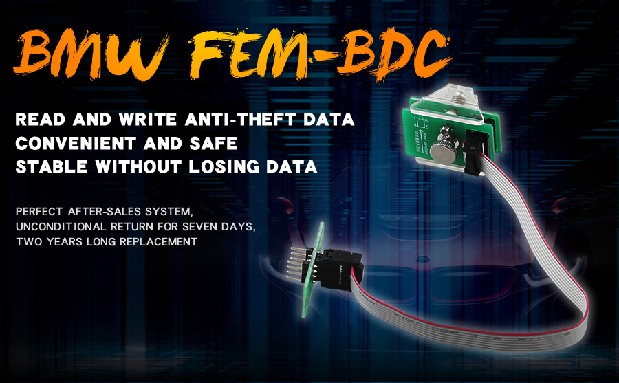 BMW FEM/BDC 95128/95256 Chip Free Read Data Adapter