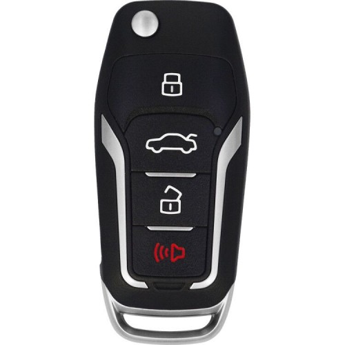 Xhorse XNFO00EN Wireless Remote Key for Ford Style 4 Buttons 5pcs/lot