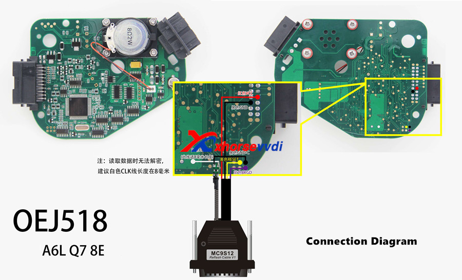 j518 connection diagram