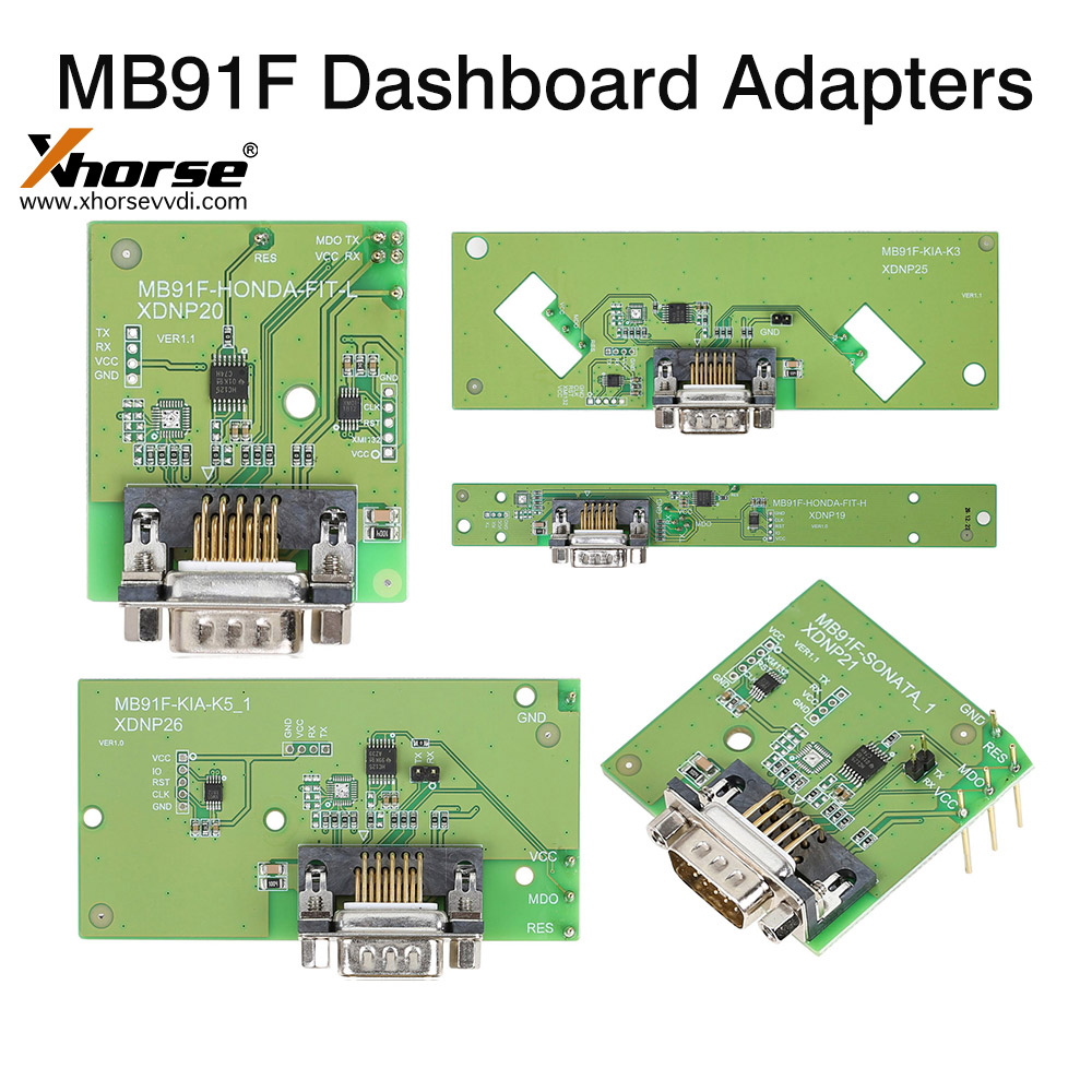 Xhorse XDNPP3CH MB91F Doshboard Adapters 