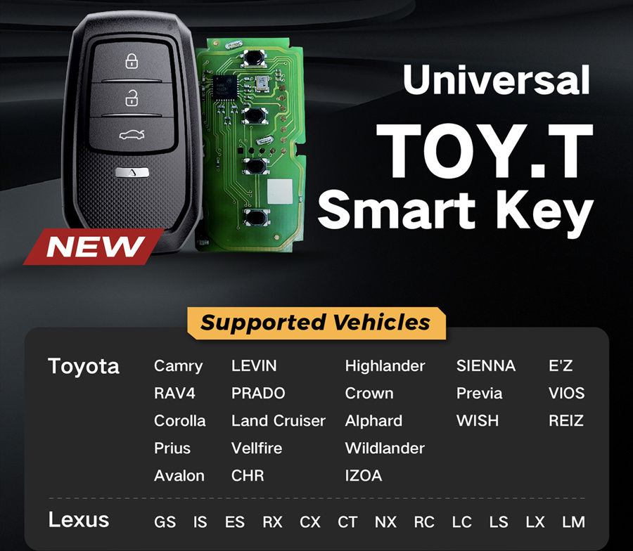 Toyota xm38 smart key