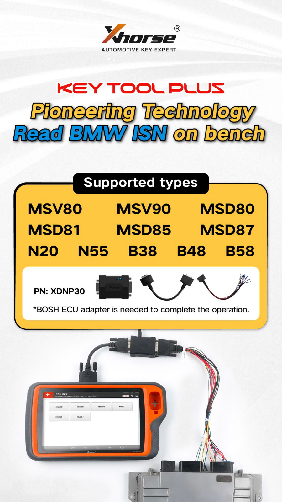 new supported dme on bench
