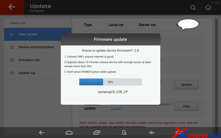 Xhorse VVDI Key Tool Plus firmware update