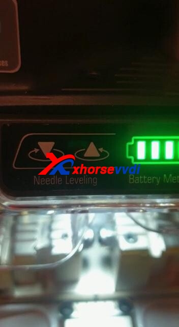 xhorse-dolphin-xp007-needle-leveling-not-light-up-solution