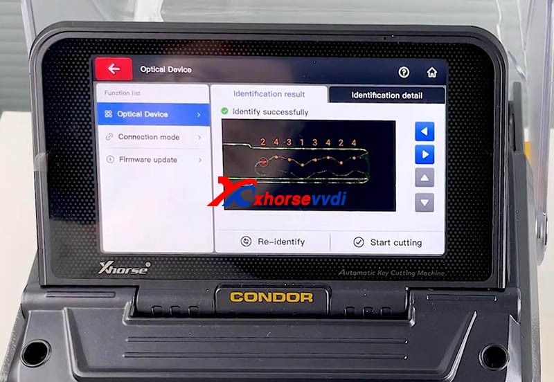 How Xhorse Key Reader works with Condor XC-Mini Plus 05