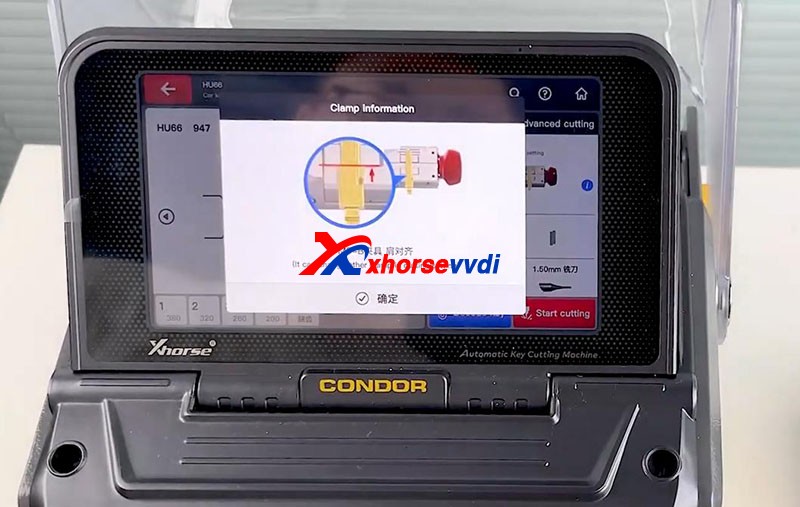 How Xhorse Key Reader works with Condor XC-Mini Plus 06