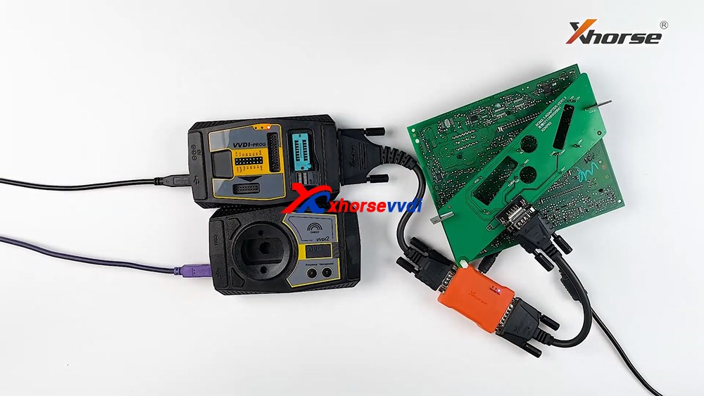 How to connect AUDI BCM2 Adapter with VVDI 2 & VVDI PROG 07