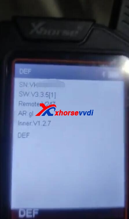 Solve VVDI Key Tool all DEF error 2
