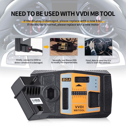 Xhorse ELV Emulator for Benz 204 207 212 Work with VVDI MB BGA Tool/Key Tool Plus