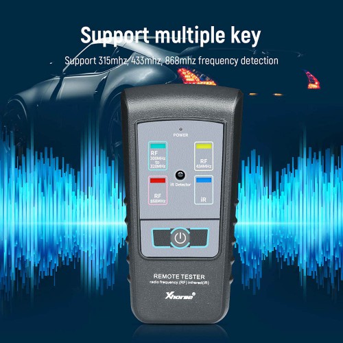 Xhorse Remote Tester for Radio Frequency Infrared (Without 868MHZ) [Support Ship From US]