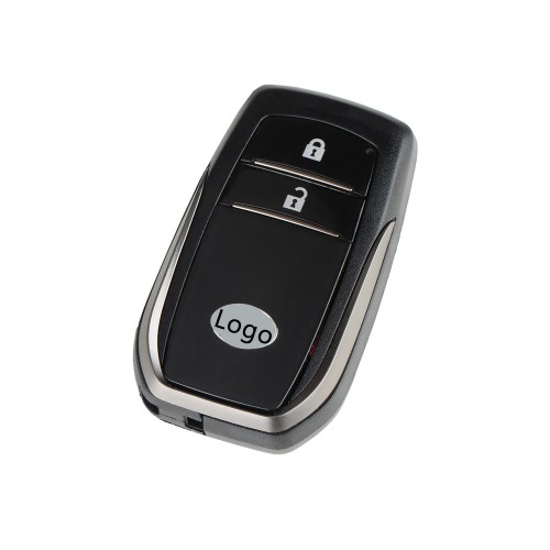 Key Shell for Toyota XM Smart Key 1587 Type RAV4 2 Buttons With Logo 5pcs/lot