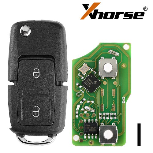5pcs Xhorse XKB508EN Universal Remote Key VW B5 Type 2 Button for VVDI Key Tool 