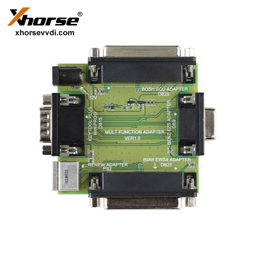 Xhorse XDKP30  Multi-function Adapter BOSH ECU + Benz EZS + EWS4 + Renew 4 in 1 work with MINI Prog Key Tool Plus