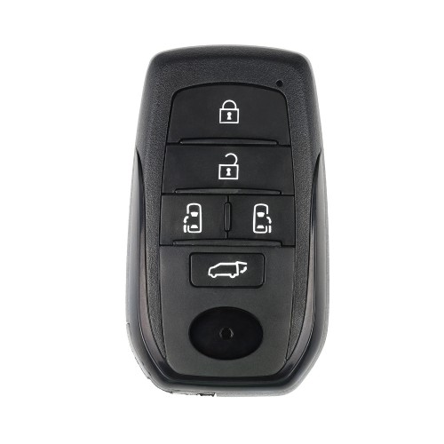 5pcs Toyota Key Shell for Xhorse XSTO20EN VVDI Toy.T XM38 Smart 5 Buttons