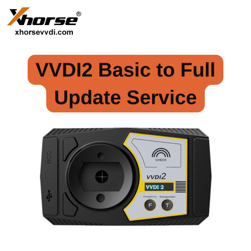 Xhorse VVDI2 Basic Version Update to Full Version Authorization Service
