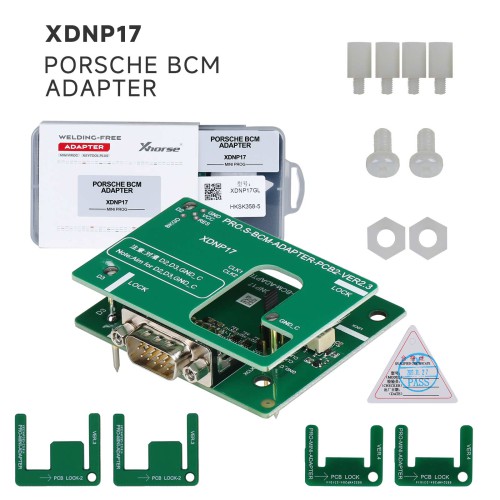 Xhorse XDNP17 Solder-free  Adapters for Porsche MINI PROG and Key Tool Plus, VVDI Prog