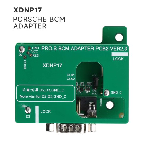 Xhorse XDNP17 Solder-free  Adapters for Porsche MINI PROG and Key Tool Plus, VVDI Prog