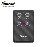 Xhorse VVDI Ultra Thin Smart Key Card 4 Buttons (Can Install In Mobile Phone Case)