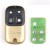 Xhorse XKXH05EN Garage Remote Key 4 Buttons 5pcs/lot Golden
