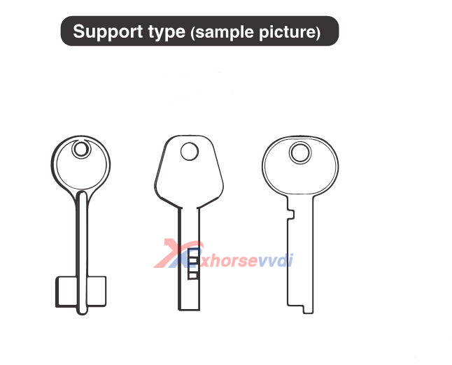 condor xc-008 support key type