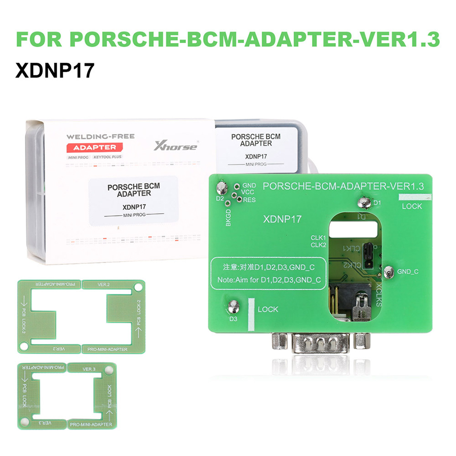 XDNP17 adapter package list