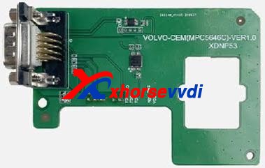 XDNP53 Volvo CEM(MPC5646C) Adapter43