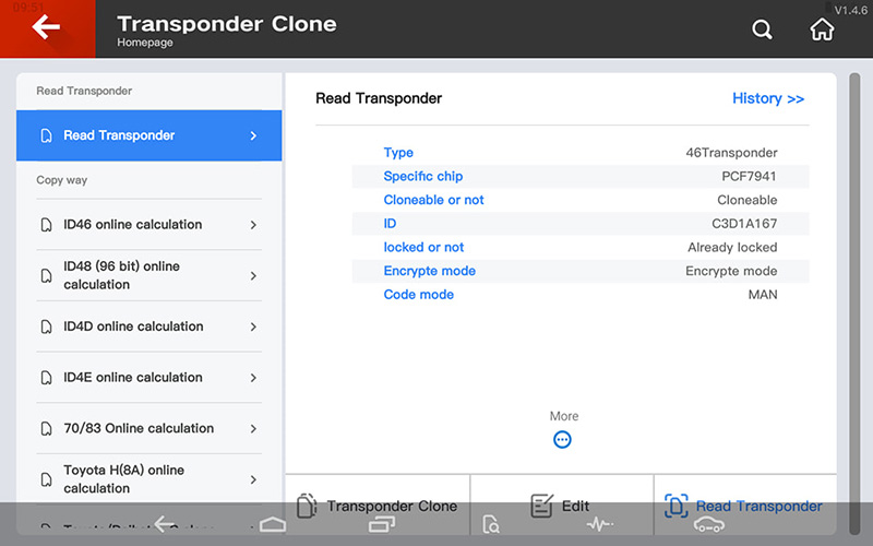 Transponder Clone