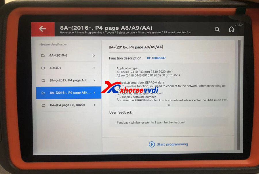 Key Tool Plus And Toyota 8A Smart Key Adapter Program Alphard 2019 AKL 7